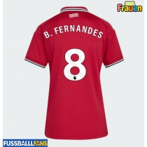 Manchester United Bruno Fernandes #8 Heimtrikot Frauen 2026-27 Kurzarm